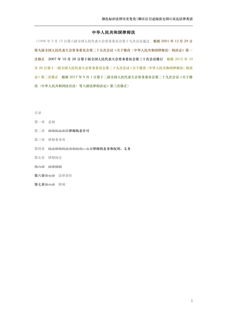 中华人民共和国律师法（演进版）_第1页