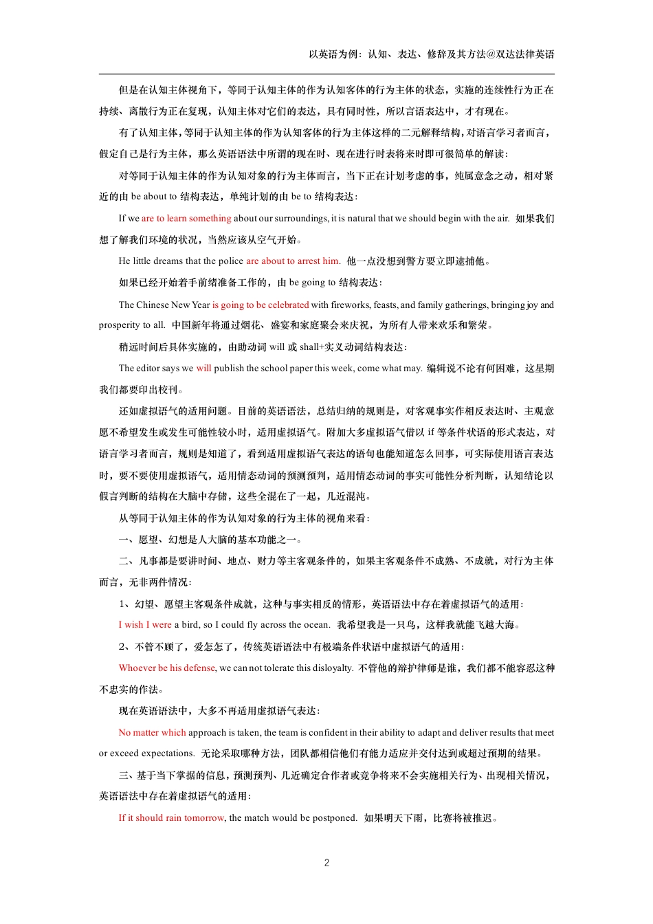 第二章  认知维度体系下的英语词汇积累和语法规则_第2页