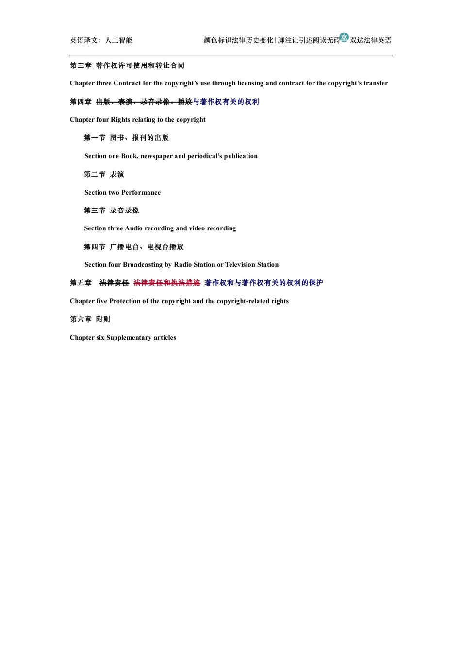 中华人民共和国著作权法中英文对照_第2页